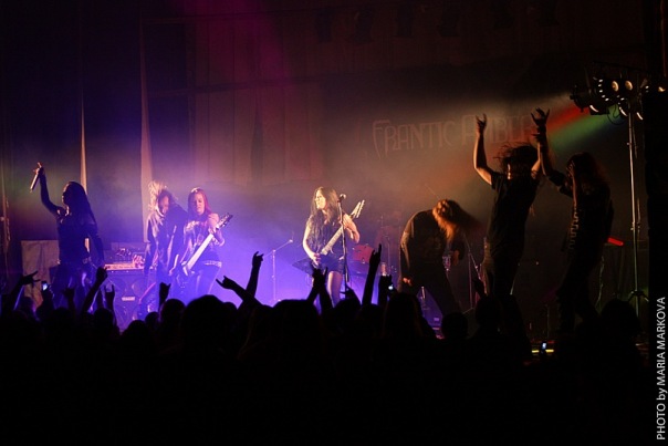 группа Frantic Amber на фестивале Tula Storm
