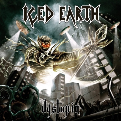 обложка альбома Iced Earth Dystopia